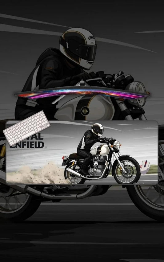 Royal Enfield | Custom Mousepads | Large Desk Mat/Mousepads | In Pakistan - mousepads