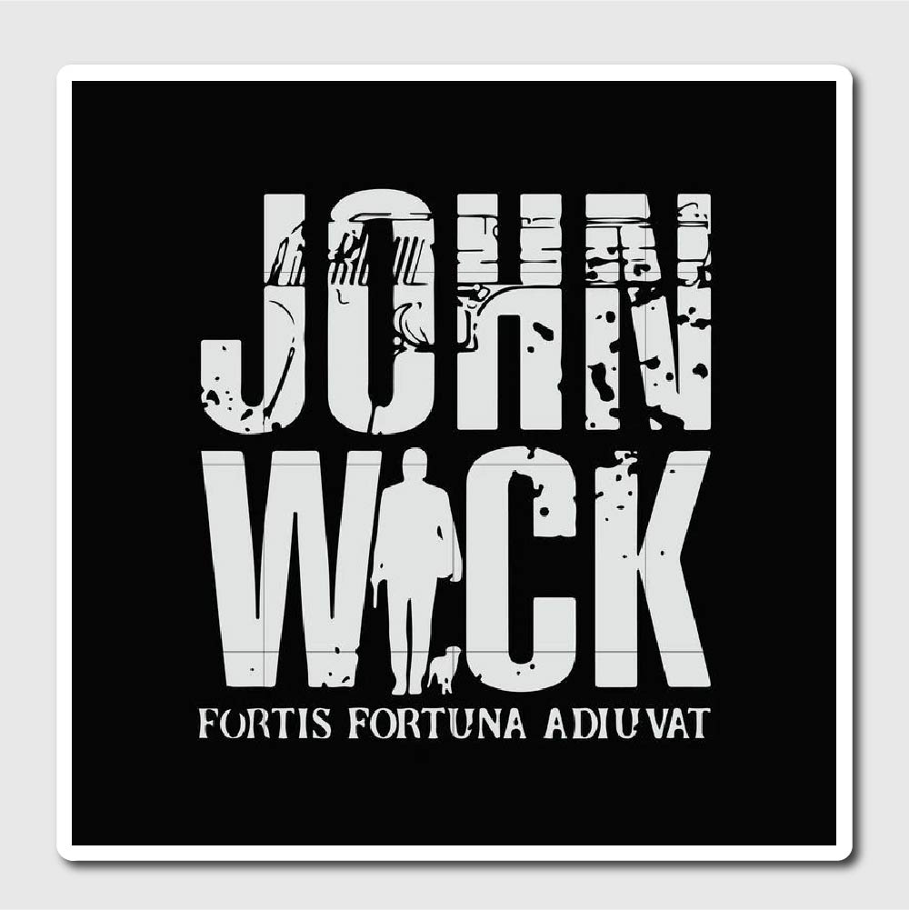John Wick Poster Sticker
