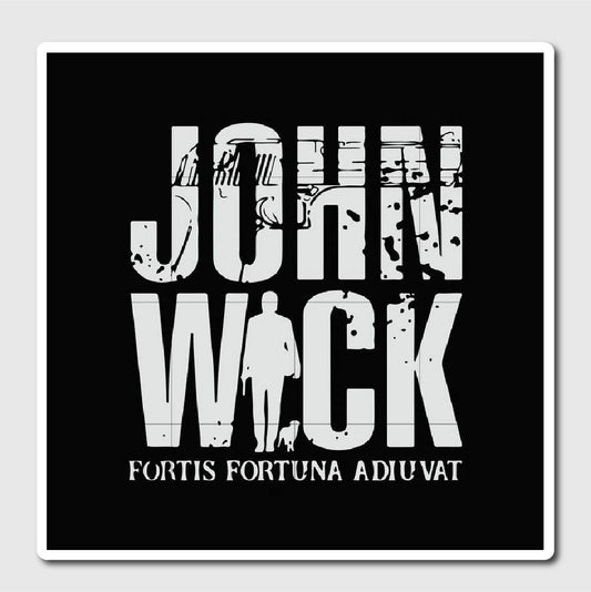 John Wick Poster Sticker