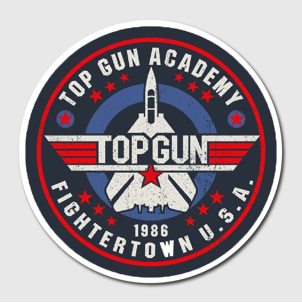 Top gun sticker