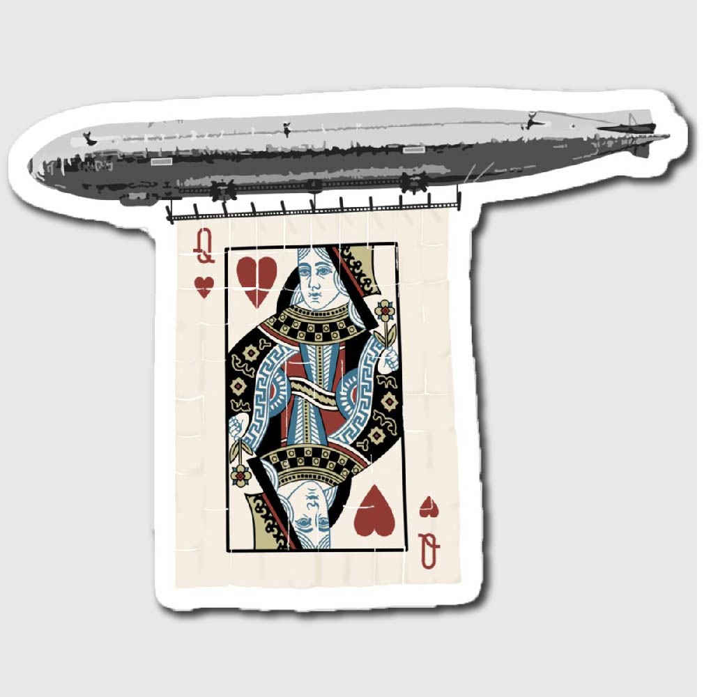 Alice in Borderland Plane Sticker