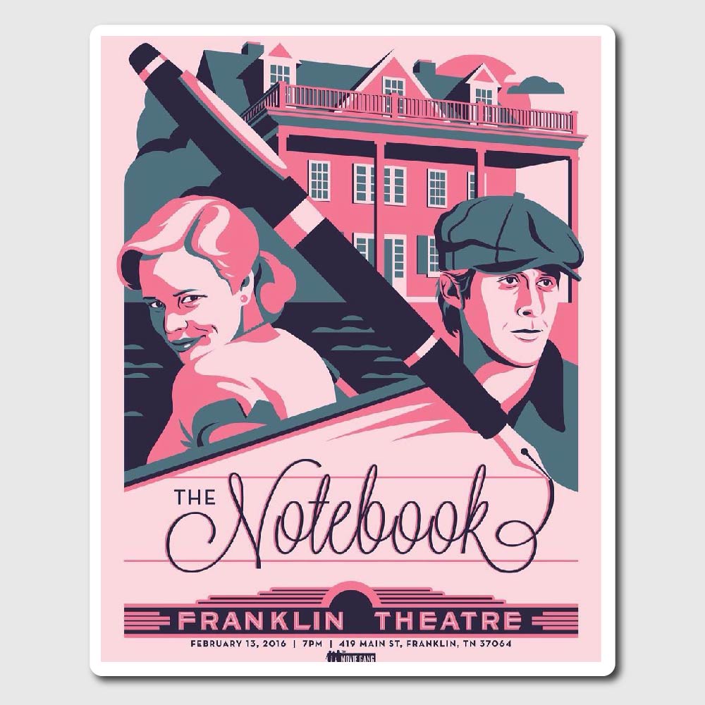 The Notebook Sticker
