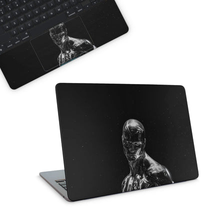 Silver Surfur Macbook Skin - macbook skins