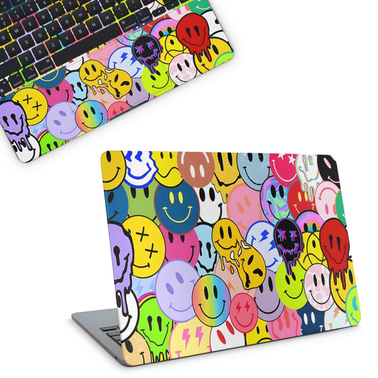 Smiley Emoji Macbook Skin - macbook skins