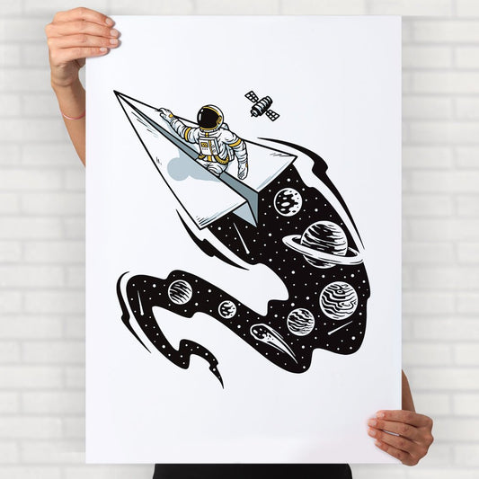 Space Ship Poster - Posters