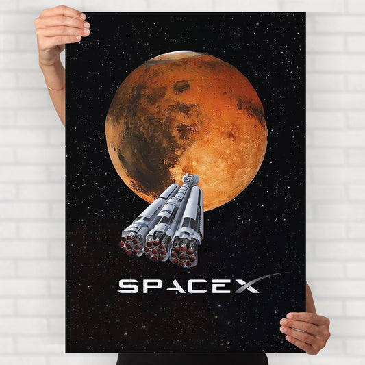 Space X Poster - Posters