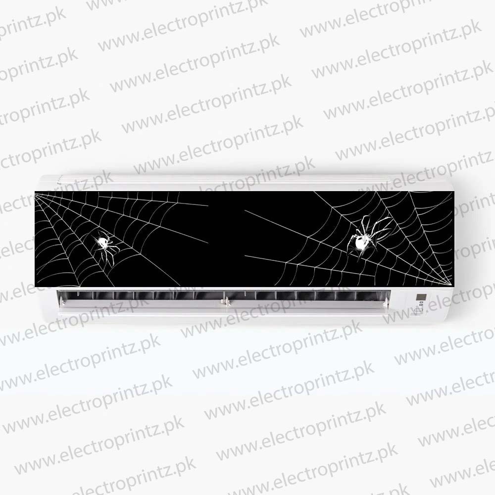 Spider Web AC Sticker - ac sticker