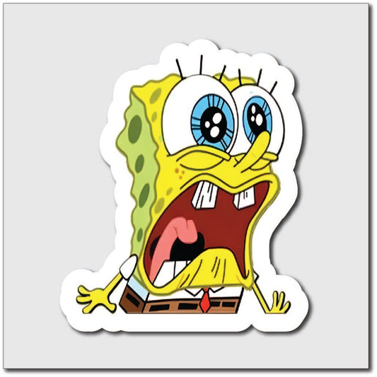 Spongebob Crying Sticker - sticker