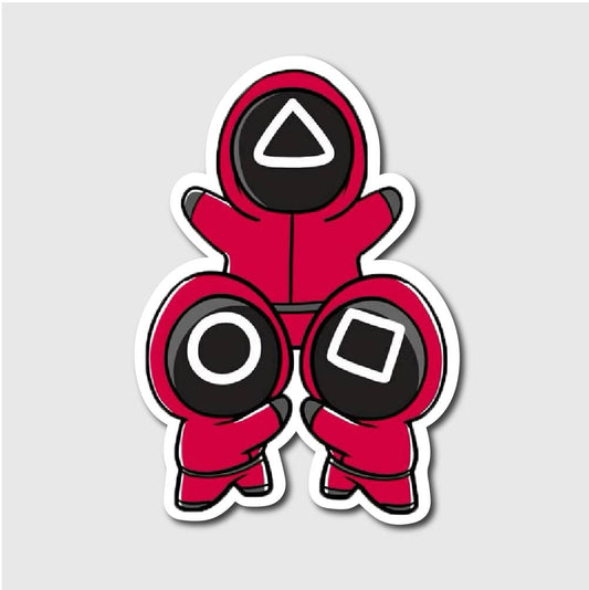 Squid Game Guards Sticker - sticker