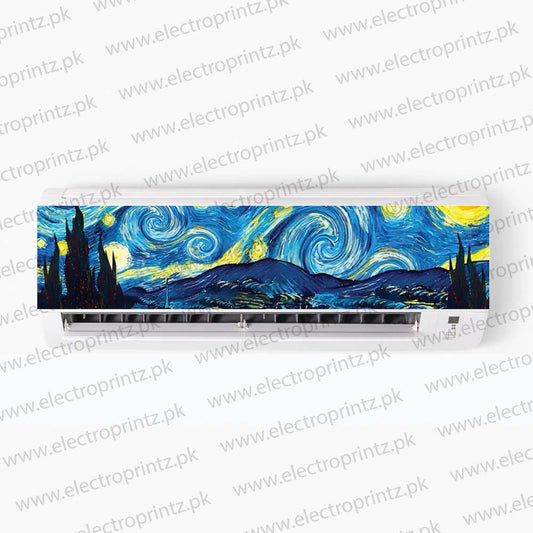 Starry Nights AC Sticker - ac sticker
