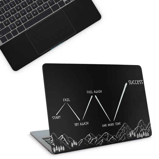 Start To Success Laptop Skin - laptop skins