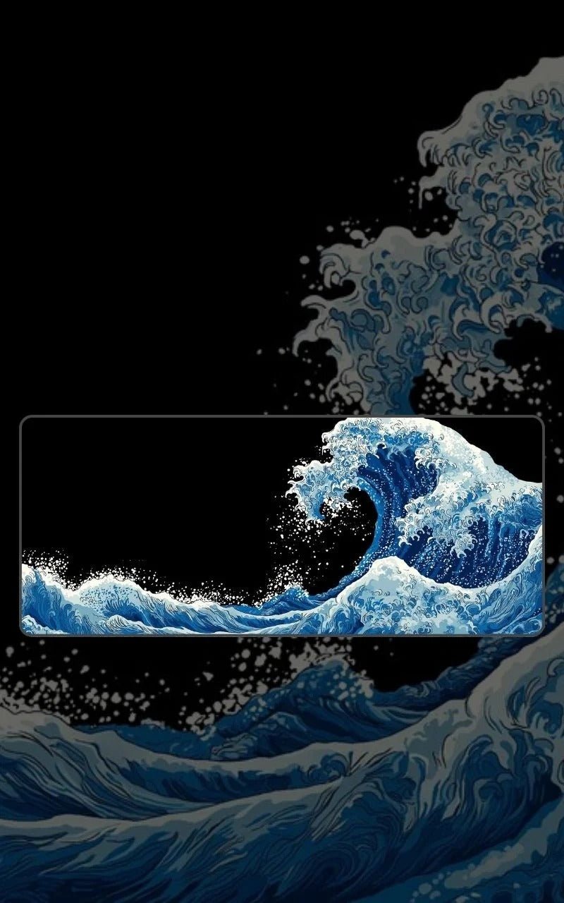 Stormy Wave | Custom Mousepads | Large Mousepads | In Pakistan - mousepads