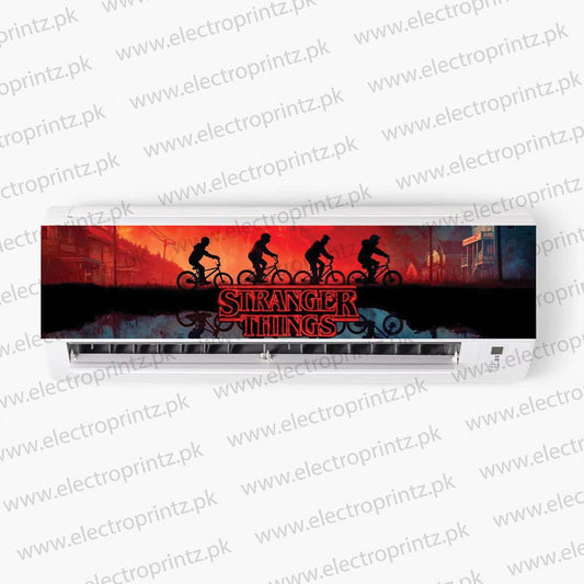 Stranger Things AC Sticker - ac sticker
