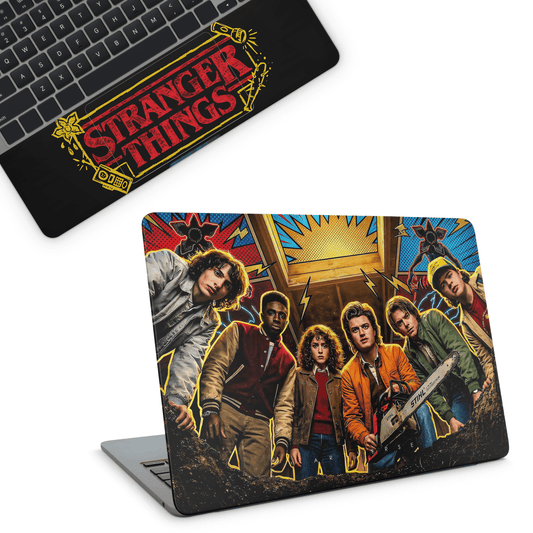 Stranger Things Comic Laptop Skin - laptop skins
