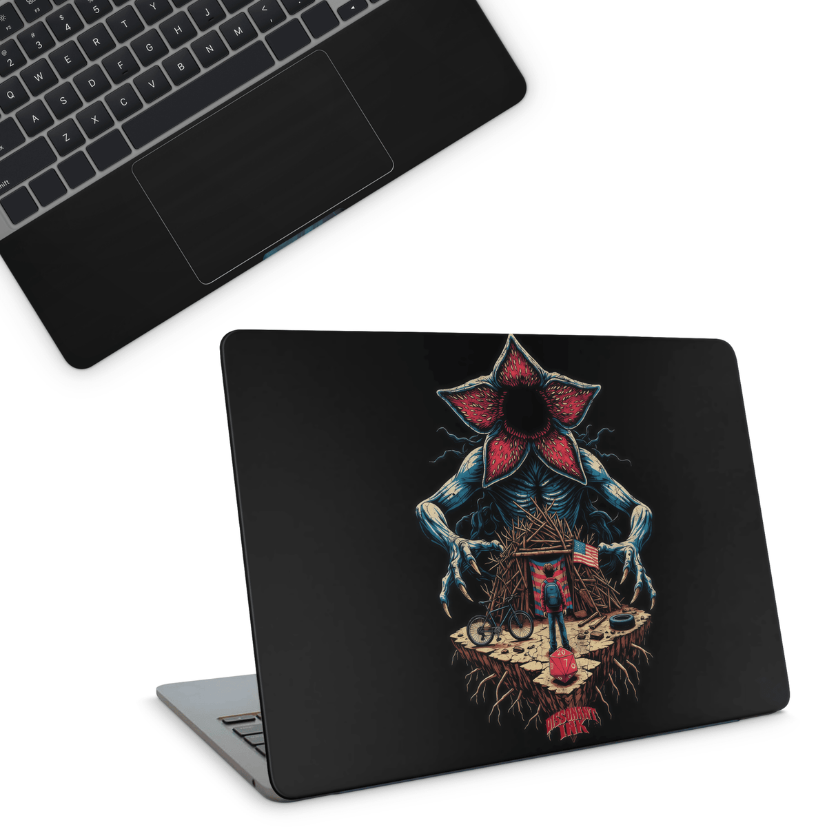 Stranger Things Demogorgon Laptop Skin - laptop skins