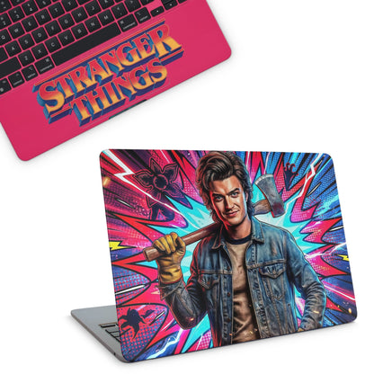 Stranger Things Steve Macbook Skin - macbook skins