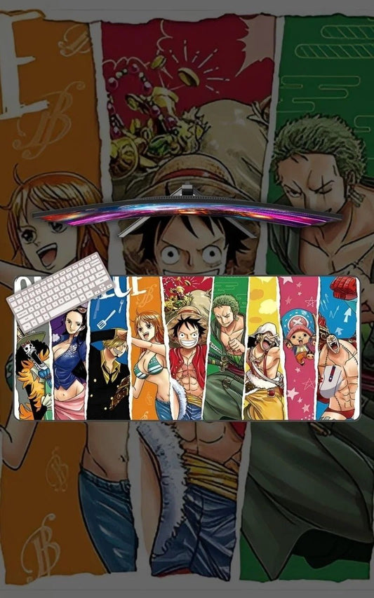 Straw Hats Pirates | Custom Mousepads | Large Desk Mat/Mousepads | In Pakistan - mousepads