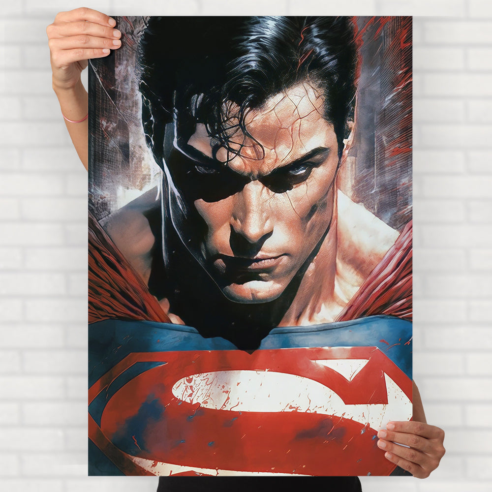 dc superman poster