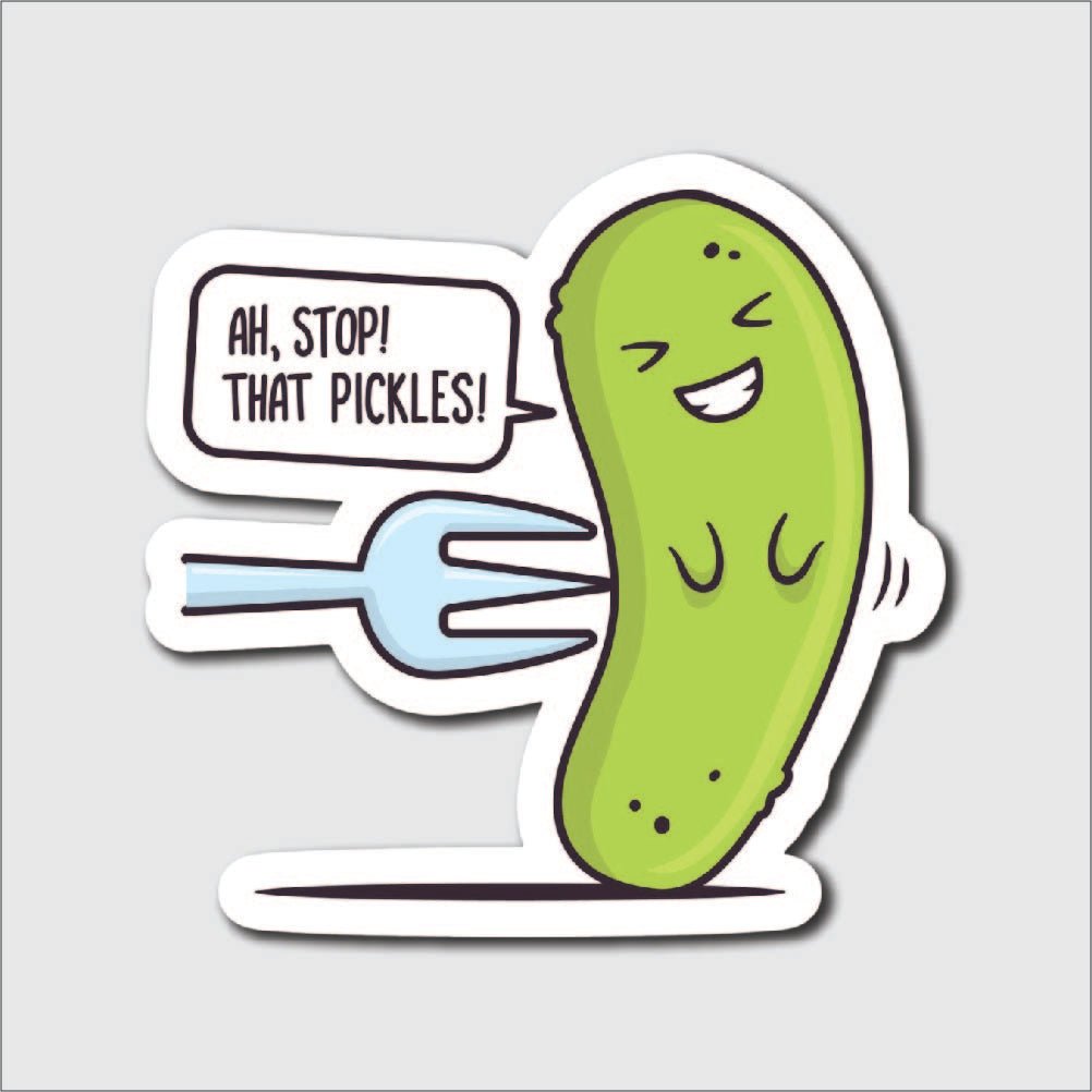 That Pickles Sticker - sticker