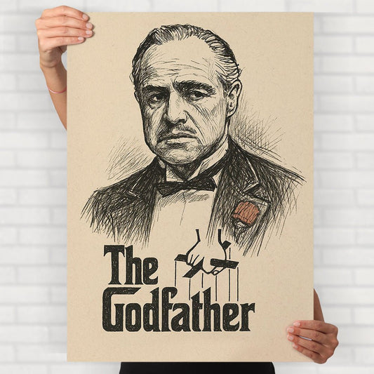 The Godfather Poster - Posters