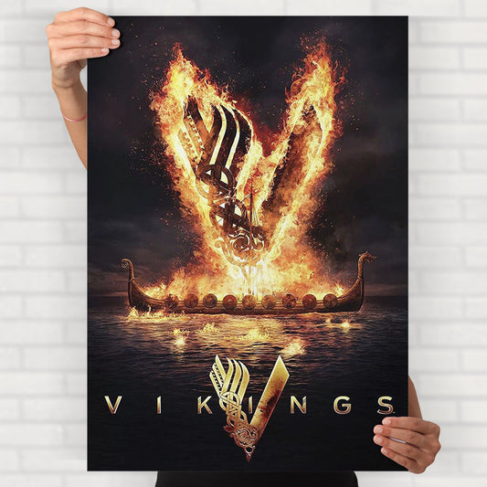 The Vikings Poster