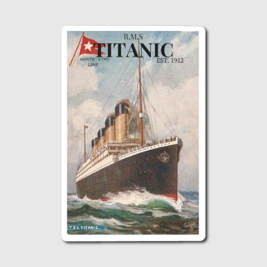 Titanic Poster Sticker - sticker