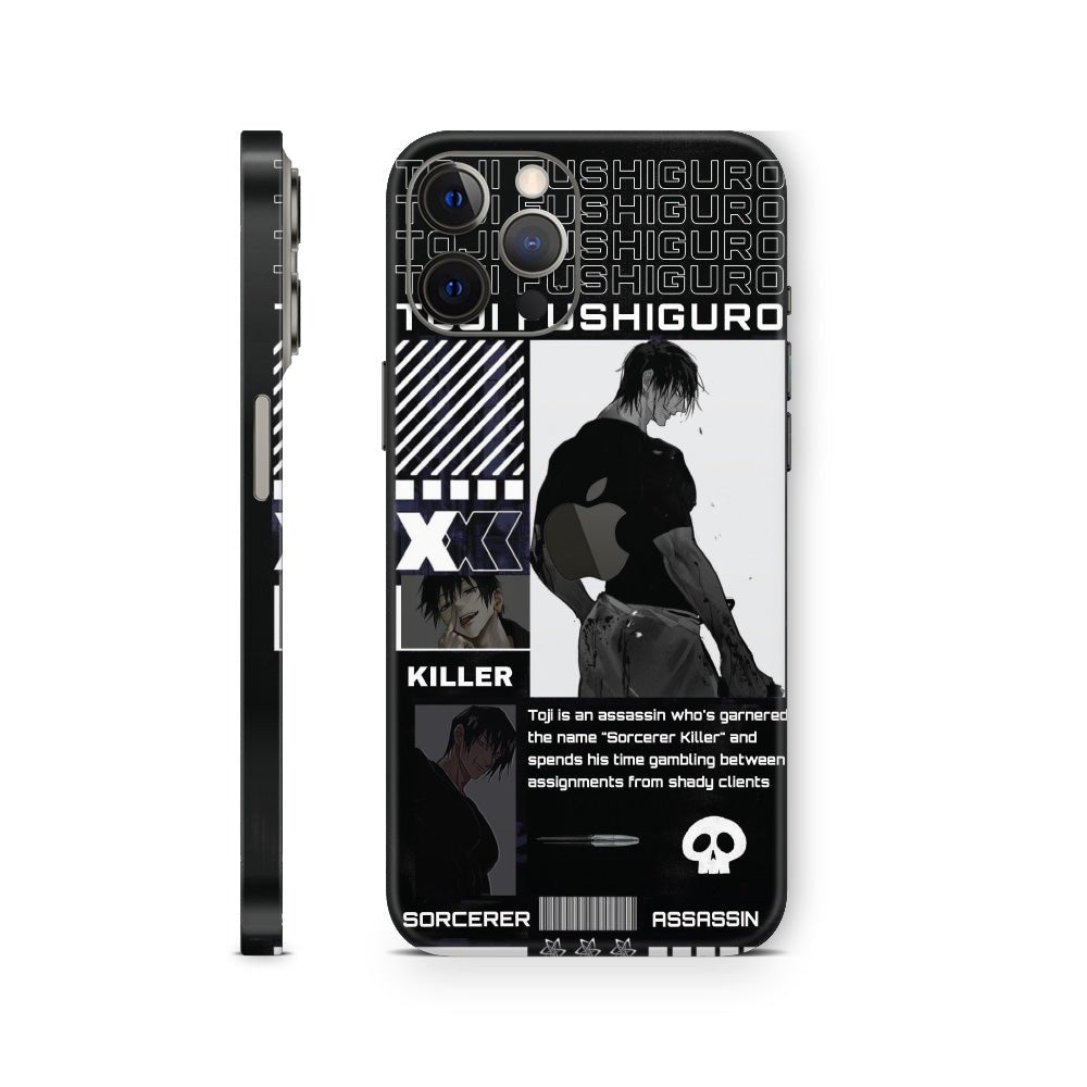 Toji Fushiguro iPhone Skin - phone skin