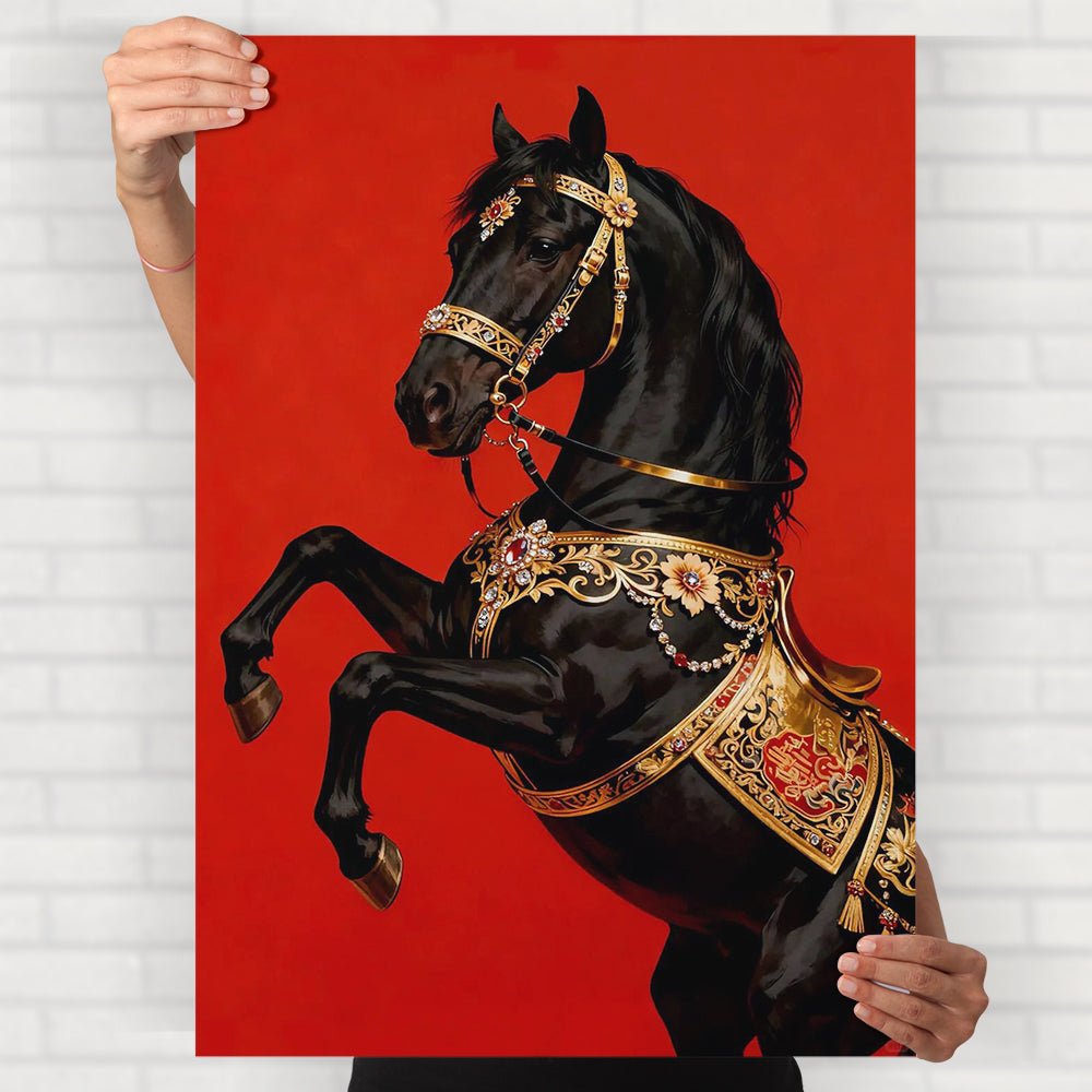 Traditional Horse Poster - Posters
