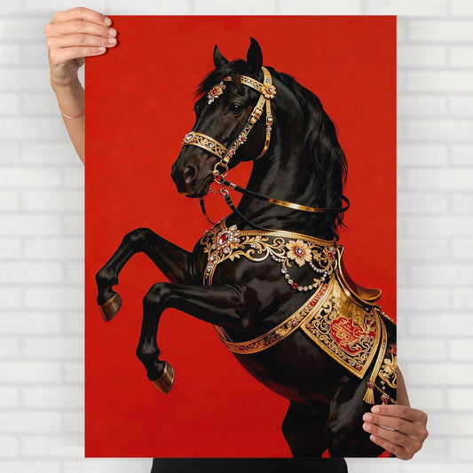 Traditional Horse Poster - Posters