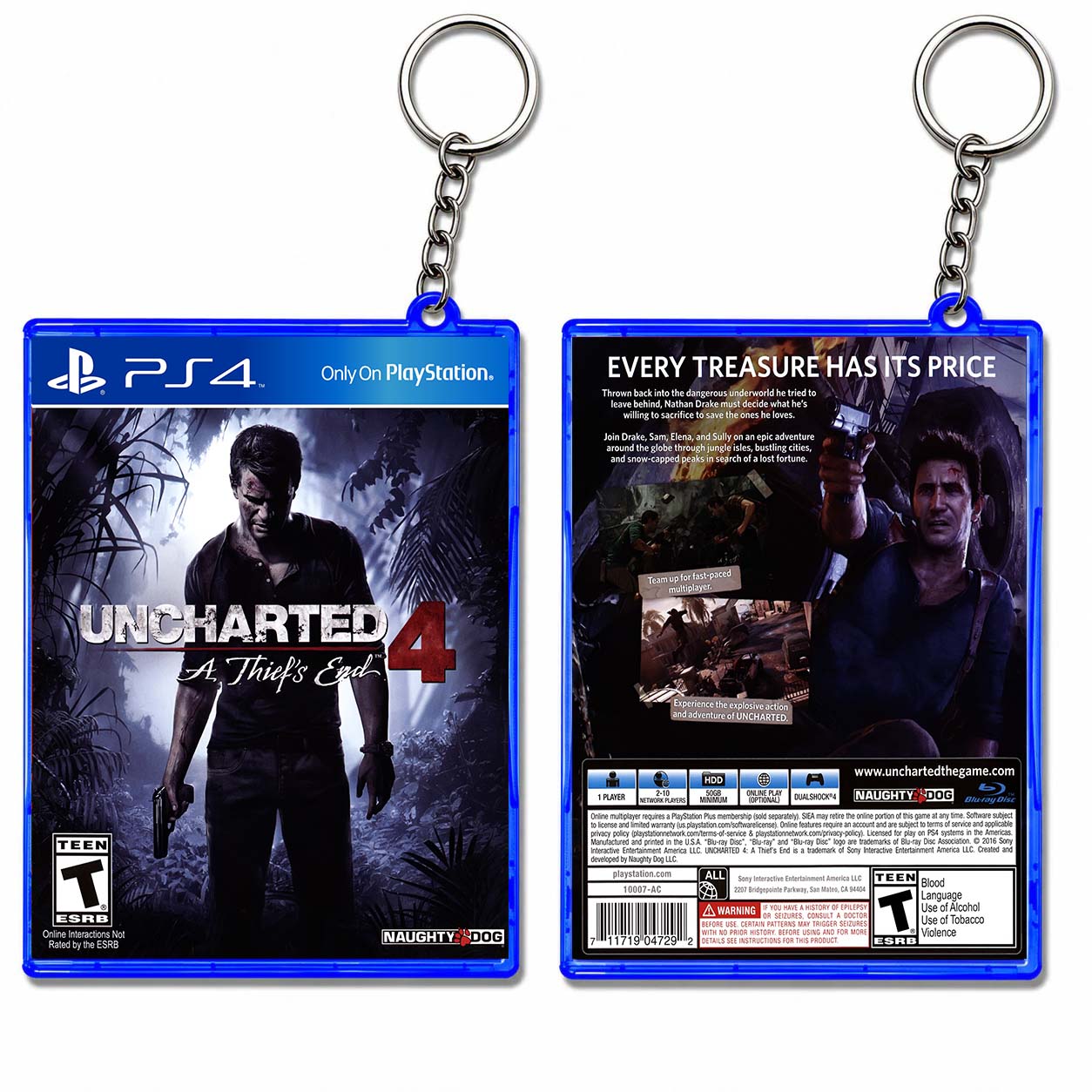 Uncharted 4: A Thief’s End Keychain - Keychains