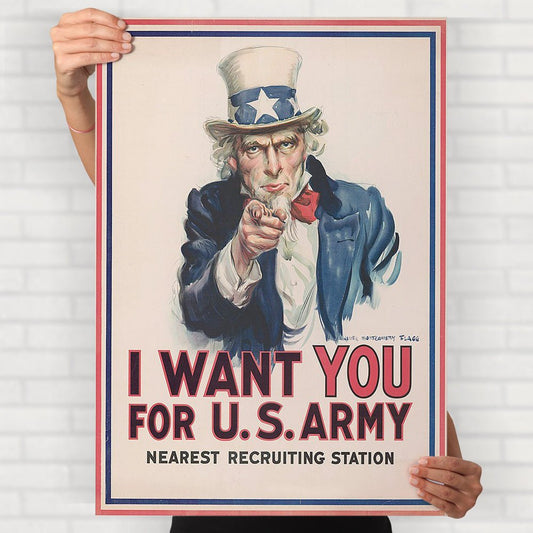 US Army Propoganda Poster - Posters