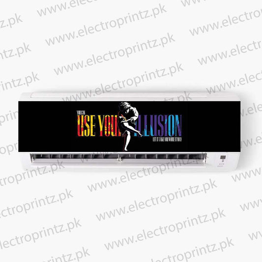 Use Your Illusion AC Sticker - ac sticker