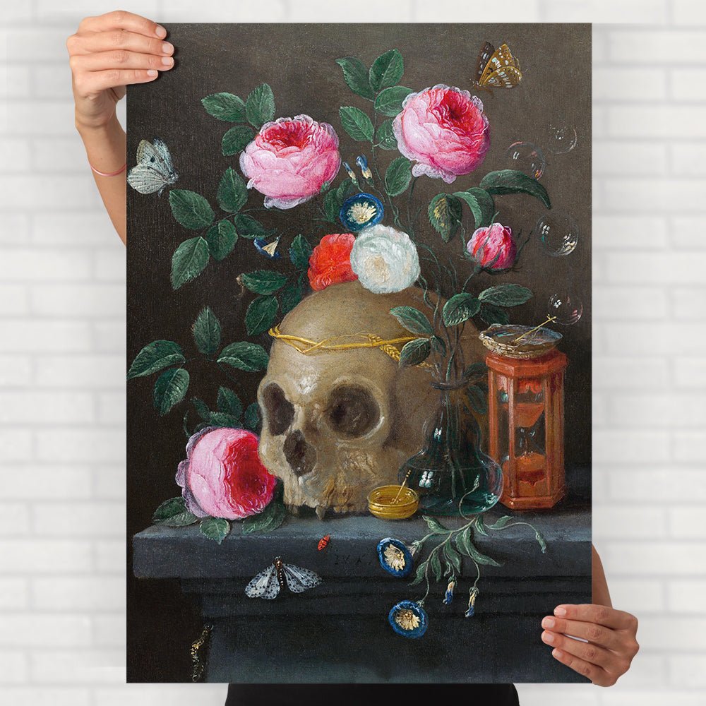 Vanitas Still Life Poster - Posters