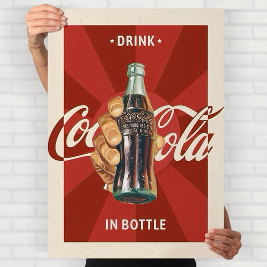 Vintage Coca Cola Poster - Posters