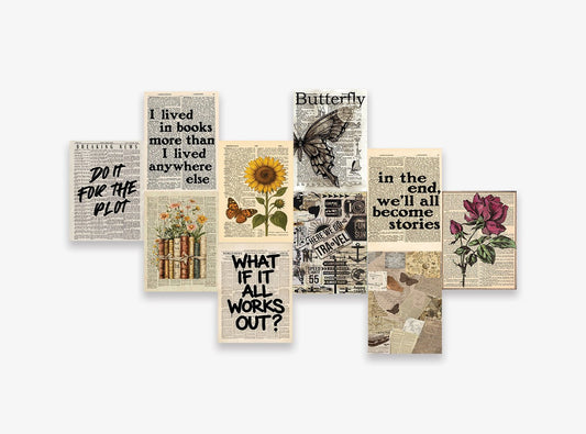 Vintage Posters Set (x10 A5) - Poster set