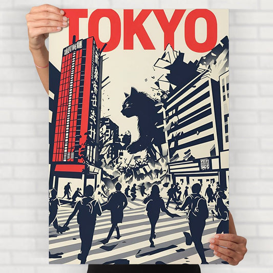 Vintage Tokyo Poster - Posters