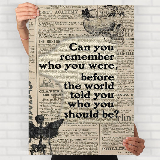 Vintage Typography Poster - Posters