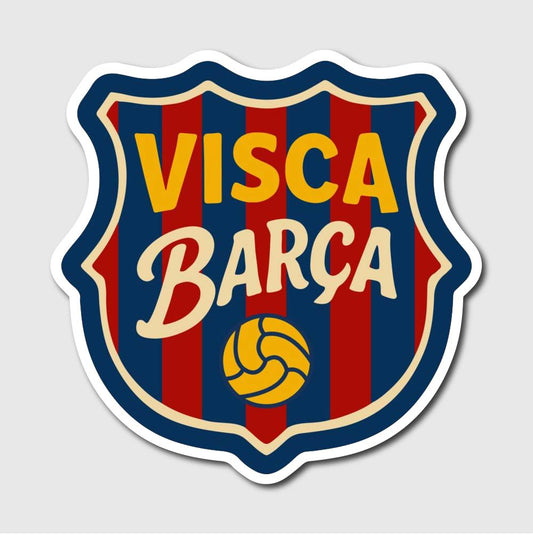 Visca Barca Stickers - sticker