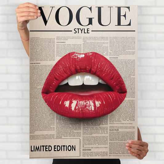 Vogue Newspaper Poster - Posters