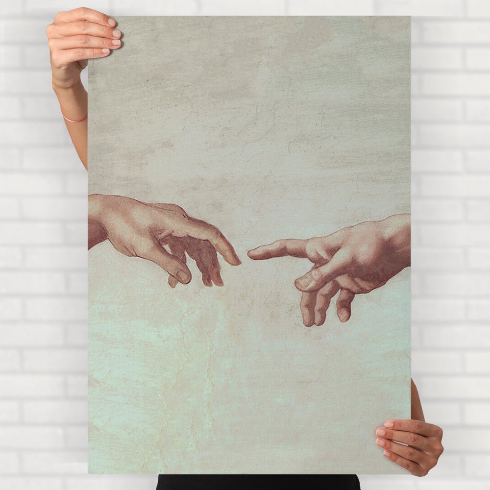 Where Hands Meet Poster - Posters