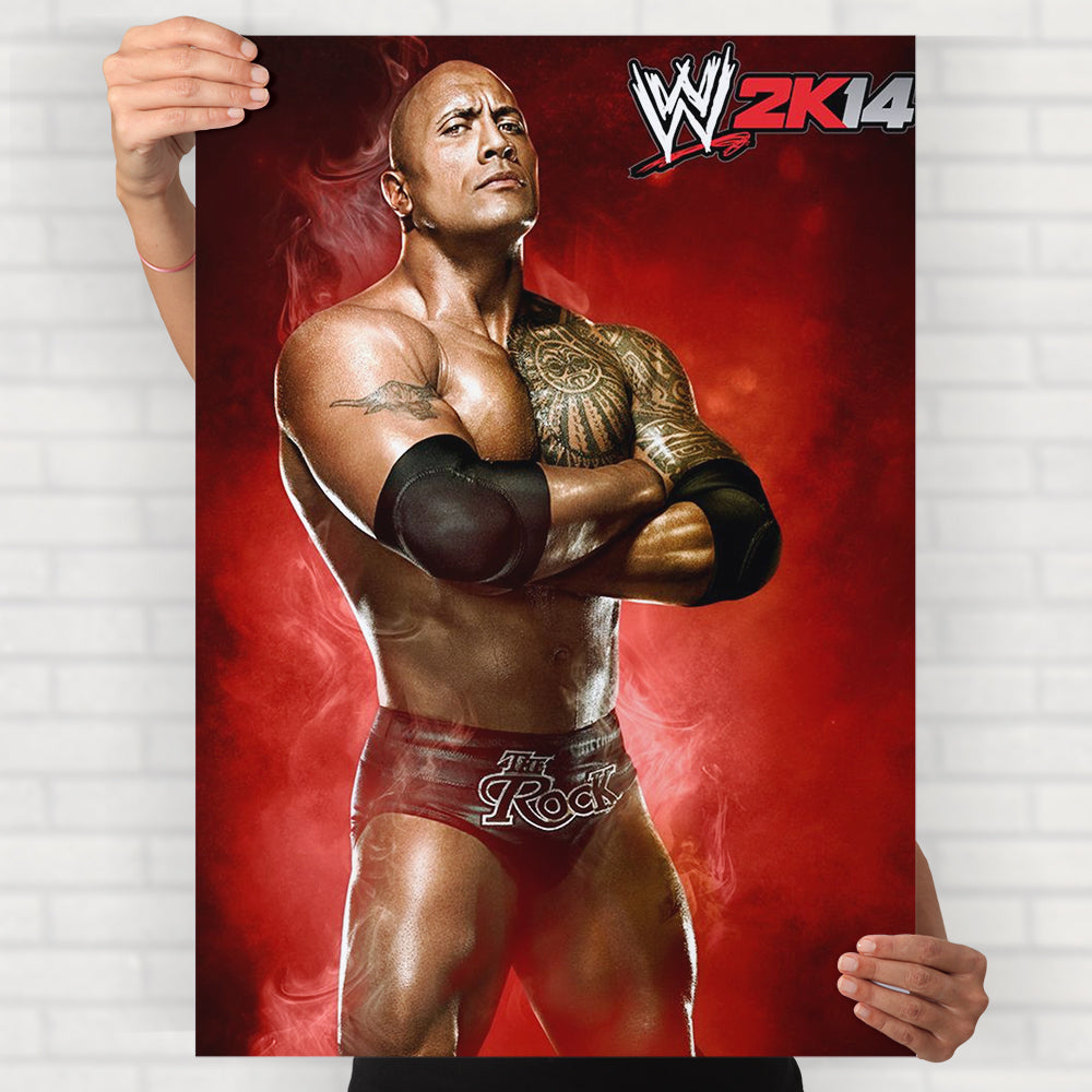 WWE The Rock Poster