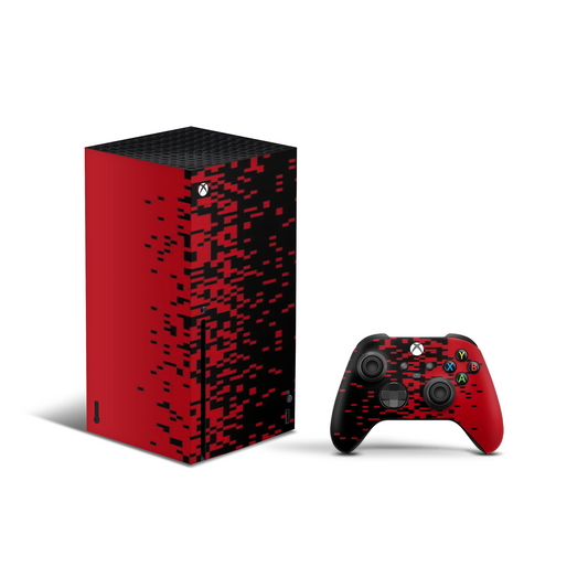 Xbox Series X/S Red Pixel Skins