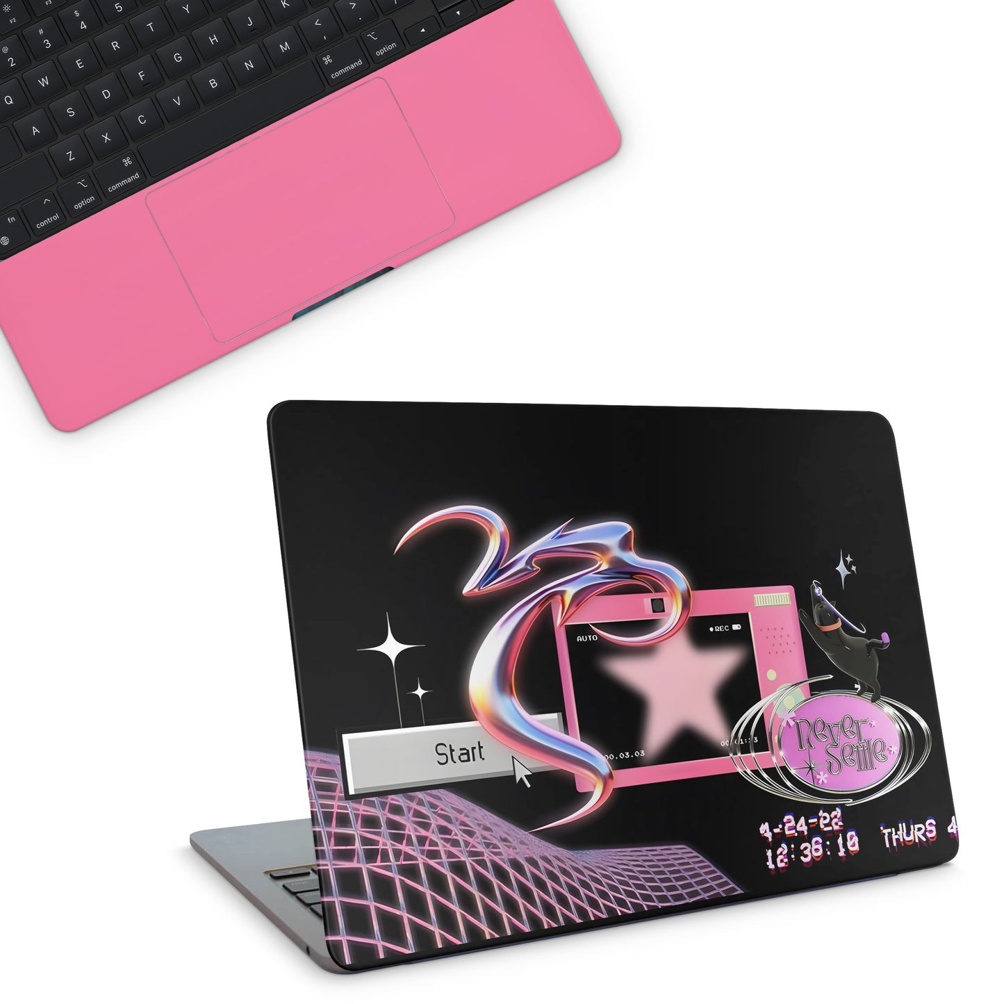 Futuristic Macbook Skin