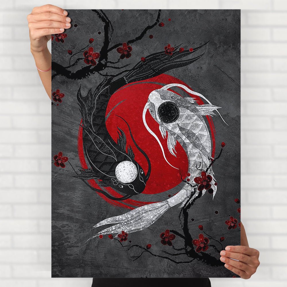 Yin Yang Poster | Aesthetic Wall Art - Posters