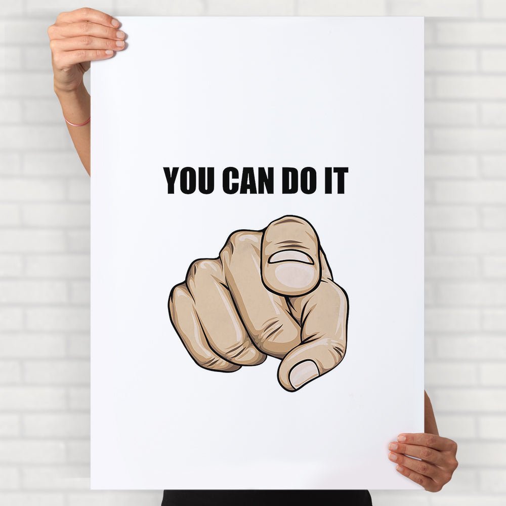 You Can Do It Poster - Posters